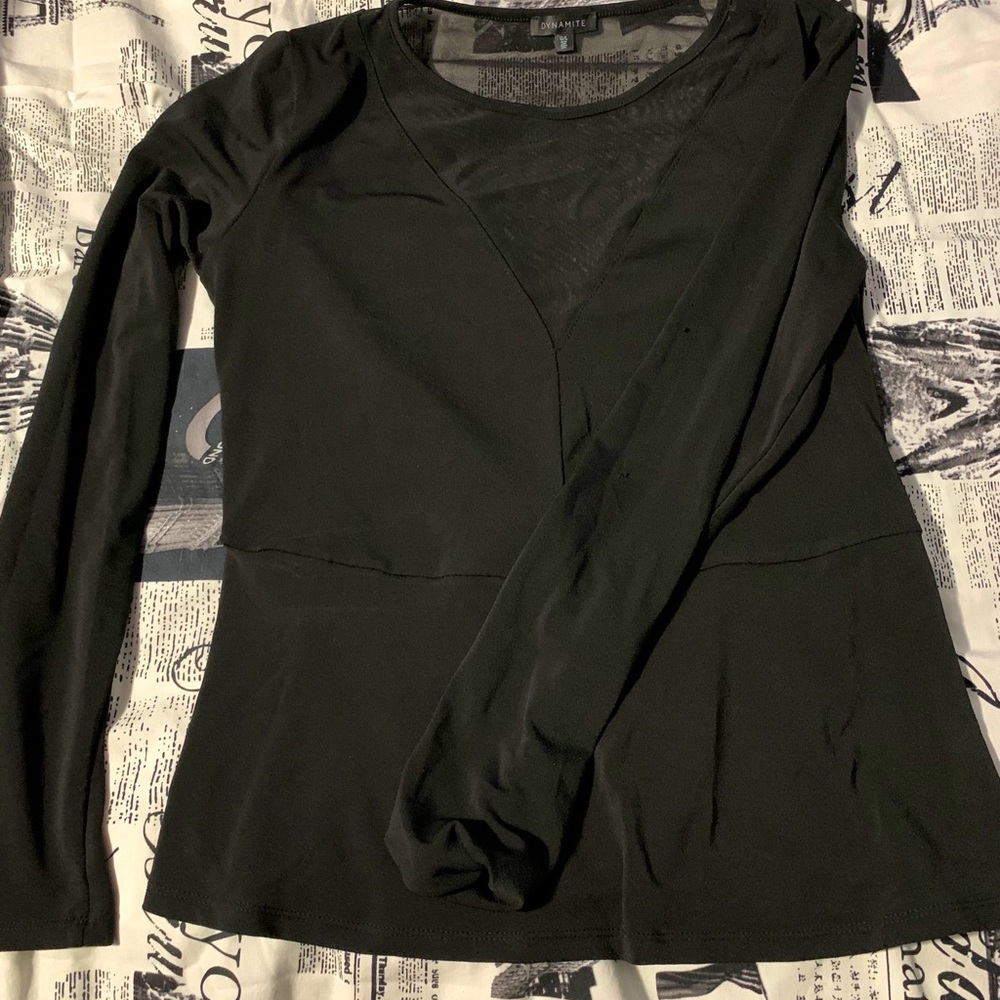 Dynamite Fancy Long-Sleeve - Size L